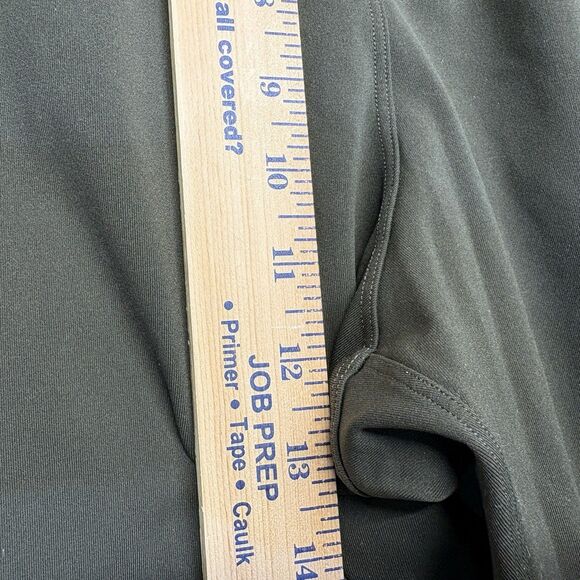 Lululemon Size 14 Keep Moving Pant 7/8 High Rise Green Paperbag Elastic Waist - Picture 7 of 11